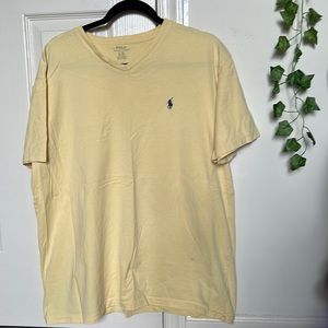 🌙Yellow Polo Ralph Lauren V Neck🌙
